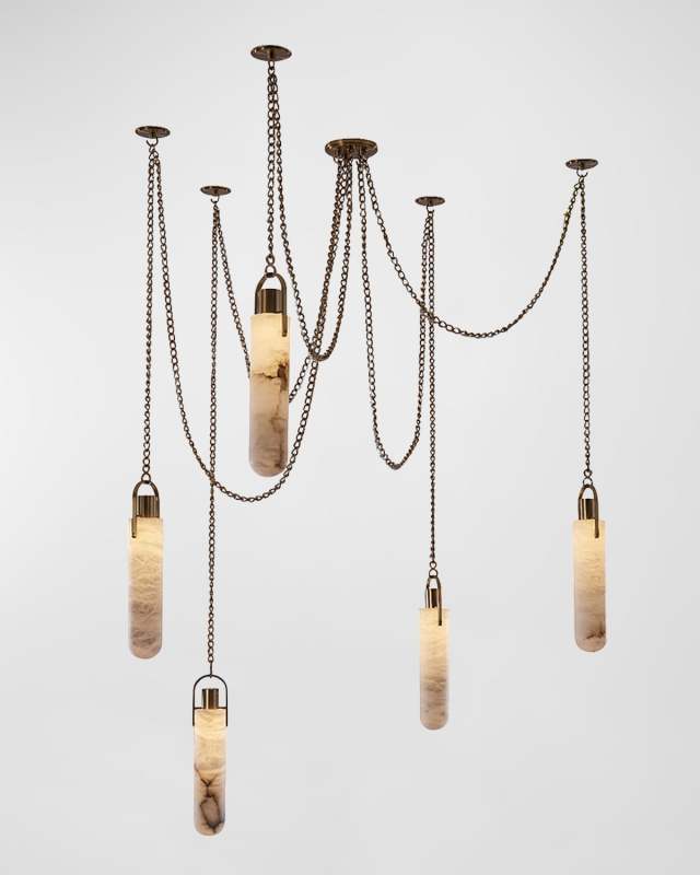 Flint 5-Light LED Multi-Drop Pendant Light